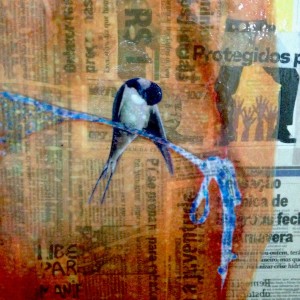 "Uma andorinha só..." (detalhe)